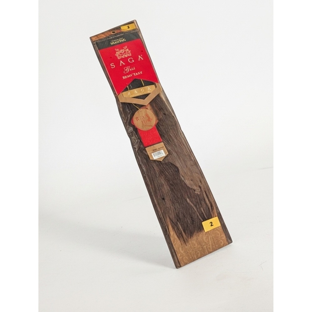 MilkyWay Saga Gold Remy Yaky 100% Human Hair Extensions 14 Inch 2 Dark Brown